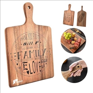 Acacia Wood Food Tray Cutting Board
